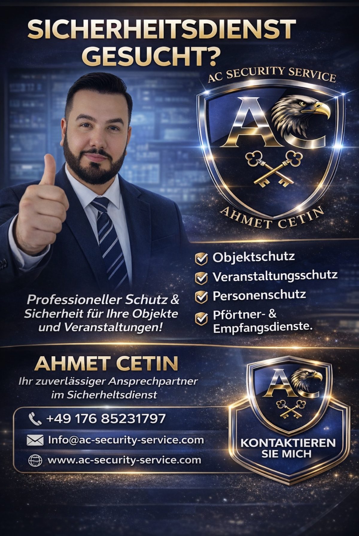 Über uns - AC SECURITY SERVICE
